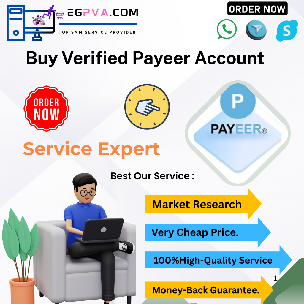 Buy Verified Payeer Account - egpva.com