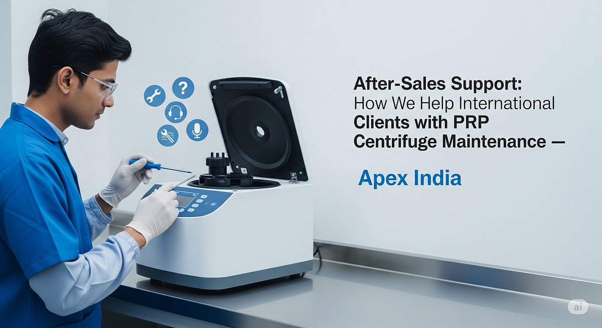 After-Sales Support: How We Help International Clients with PRP Centrifuge Maintenance | by Amelia | Aug, 2025 | Medium