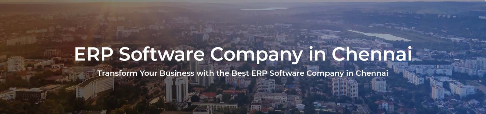 ERP Software Company in Chennai | Banibro