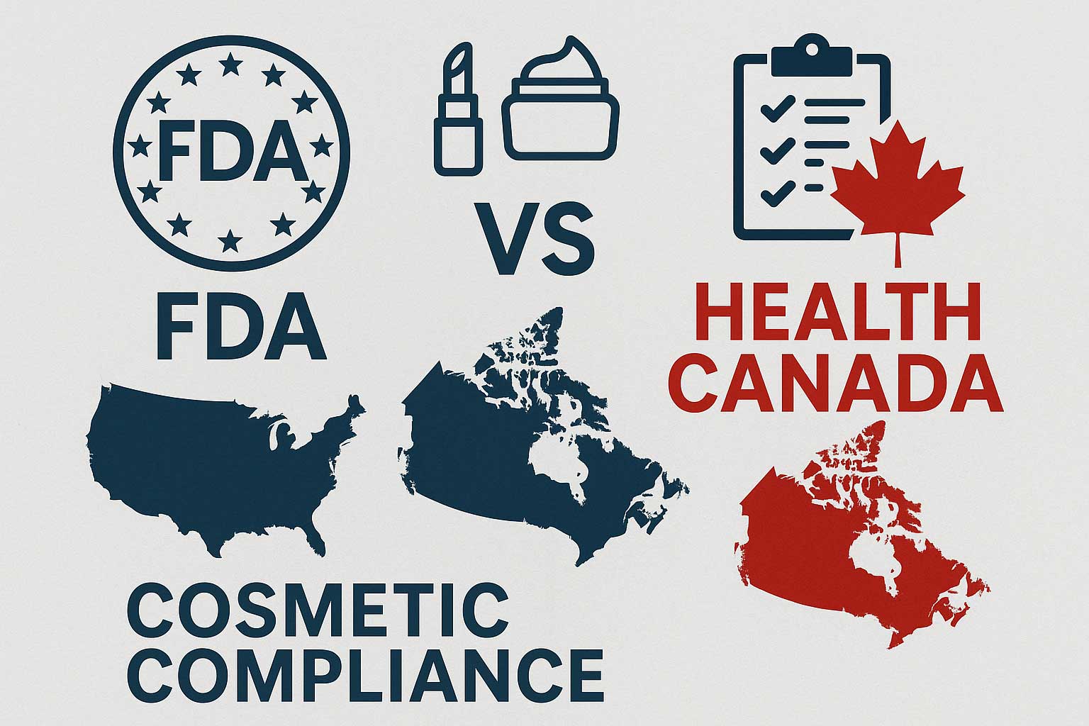 FDA vs Health Canada Cosmetic Compliance