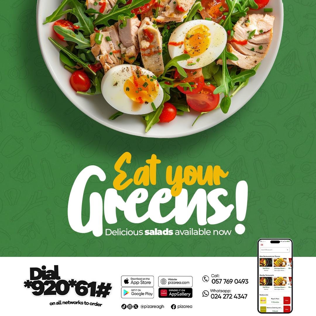 Pizarea Inspires Ghana to Add More Greens to Every Meal - Pizarea - Medium