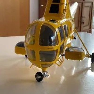 Sikorsky Hubschrauber S-51 Gelb – Scale-Rumpf für 450 RC Heli Profile Picture