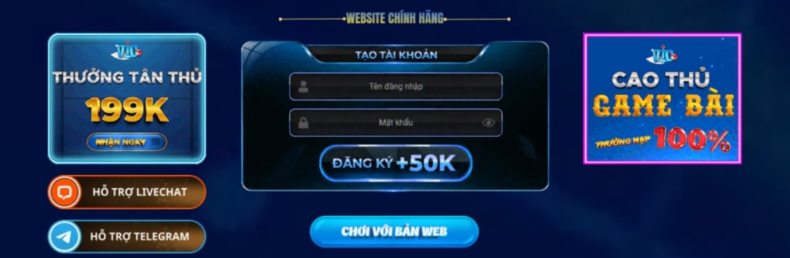 Nhà cái VicClub Cover Image