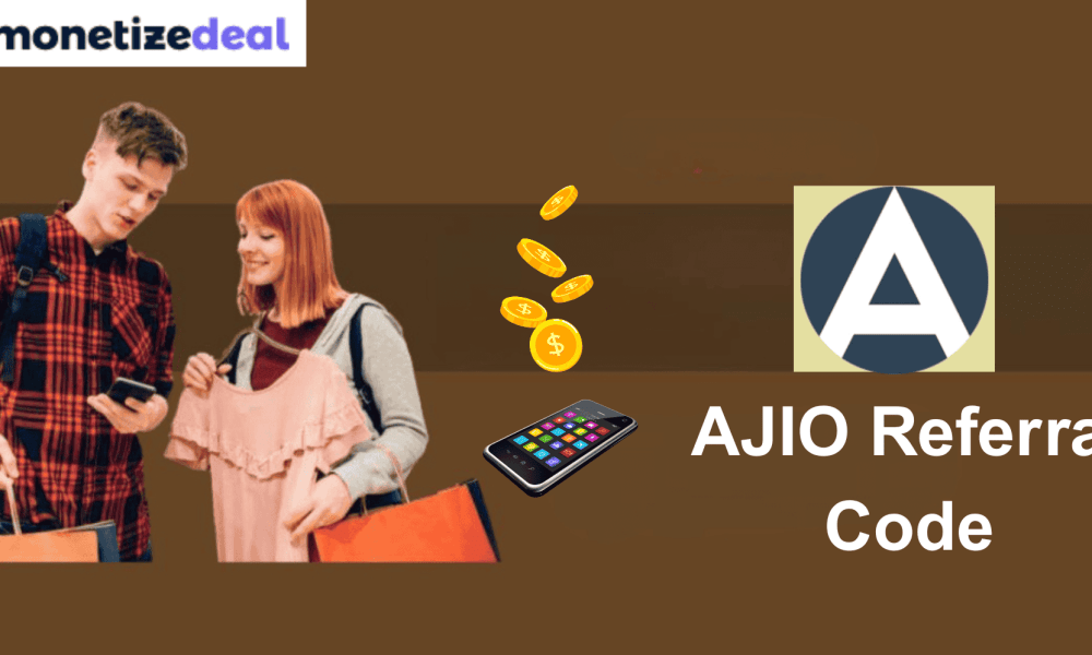 AJIO Referral Code: Get INR 100 SuperCash on Sign Up  - Monetizedeal Blog
