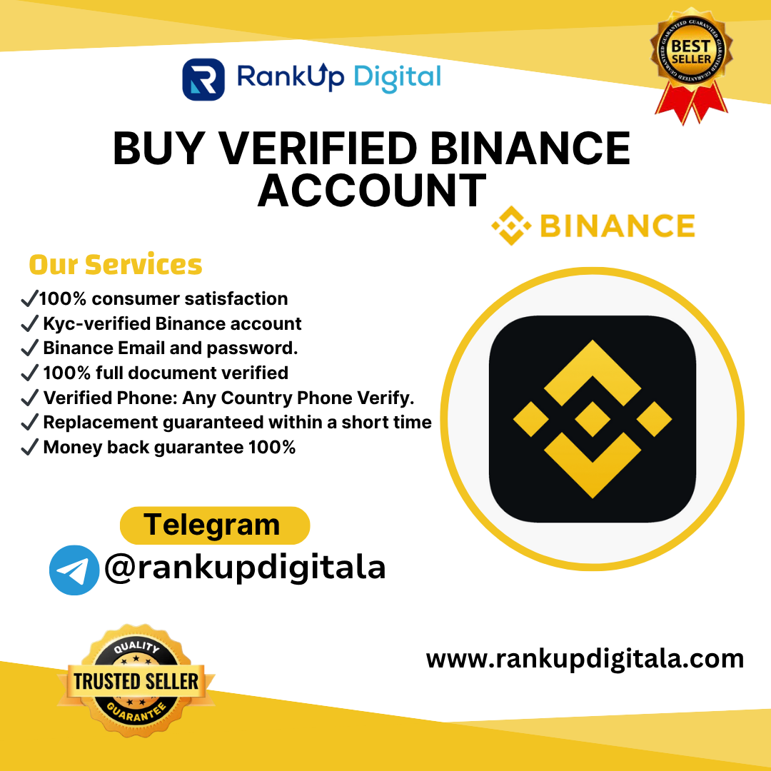 Buy Verified Binance Account | 100% USA/UK/CNA Verified
