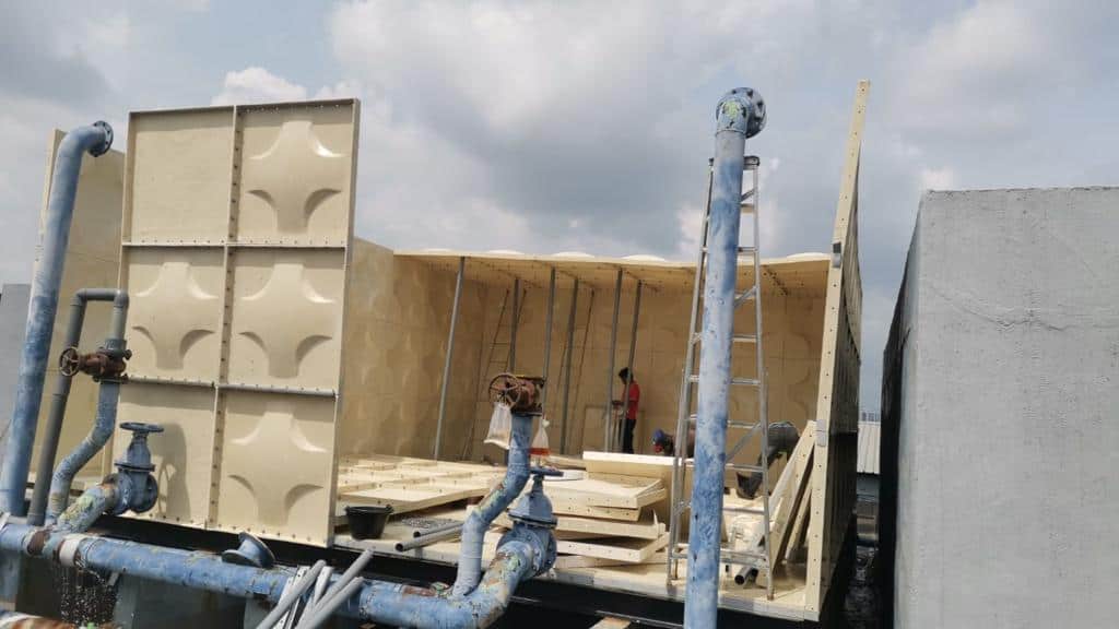 FRP (Fiberglass Reinforced Plastic) Water Tank - Bestway Bina Sdn Bhd is the pioneer in Malaysia.