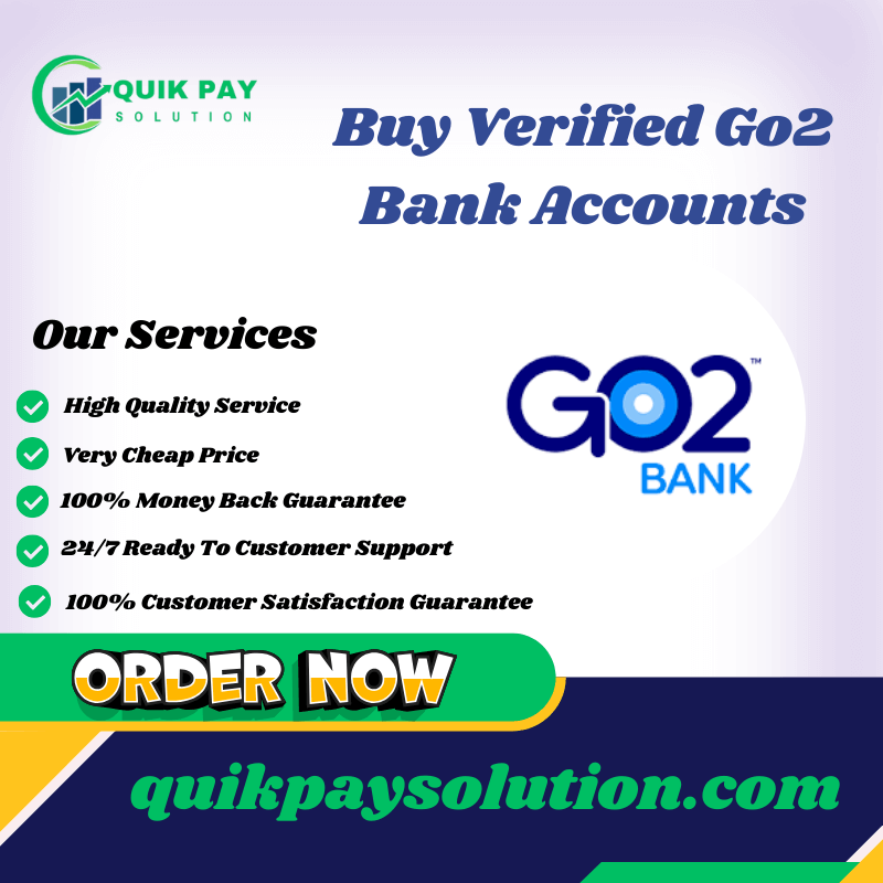 Buy Verified Go2 Bank Accounts - Quik Pay Solution