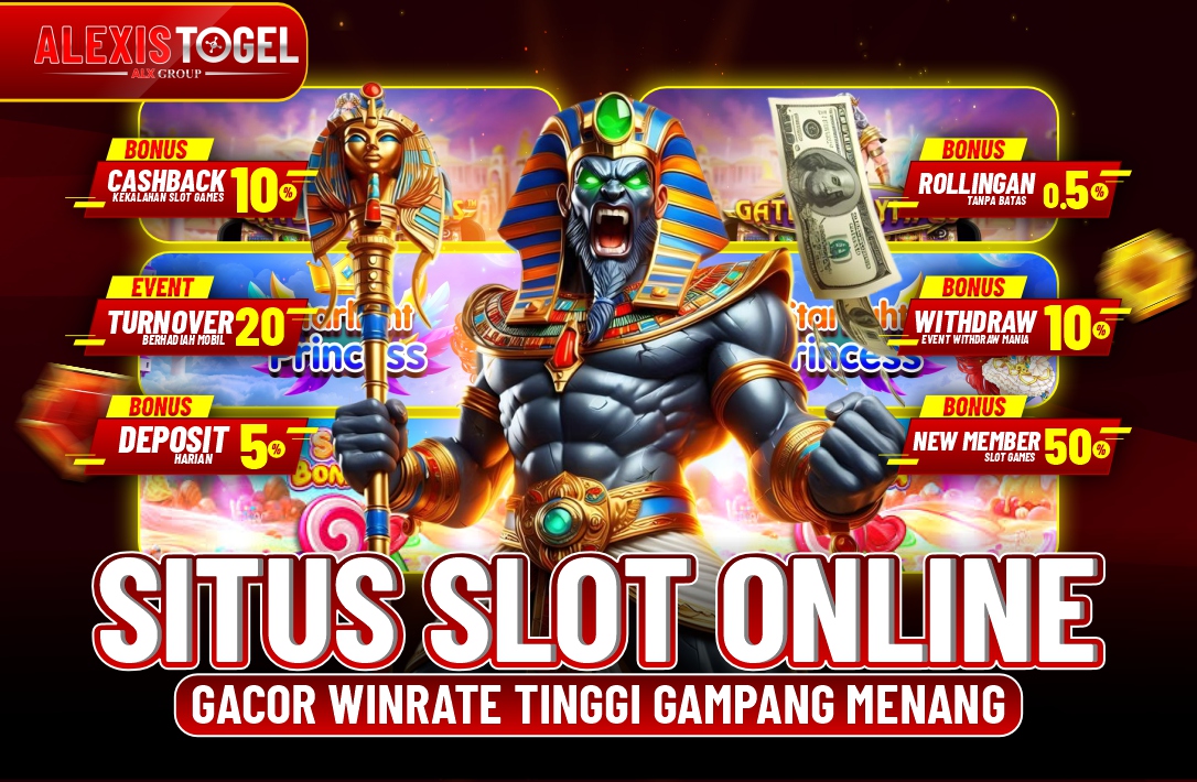 ALEXISTOGEL ♠️ Situs Slot Online Gacor Winrate Tinggi Gampang Menang