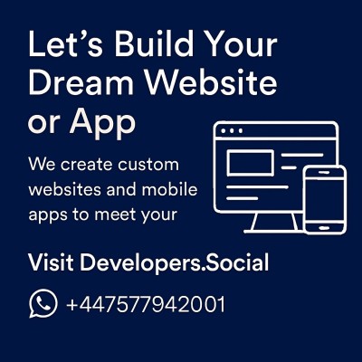 web and app development by developers.social Profile Picture
