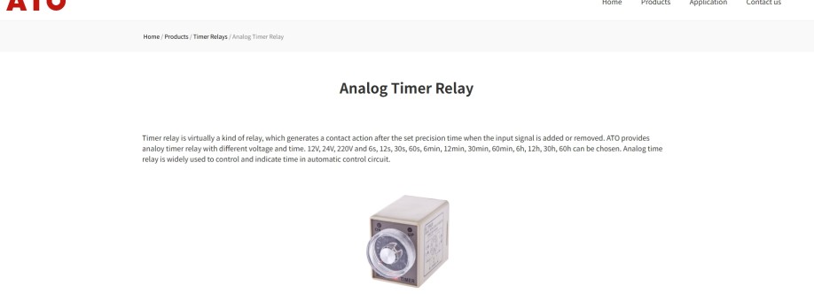 Analog Timer Relays ATO Relays Cover Image