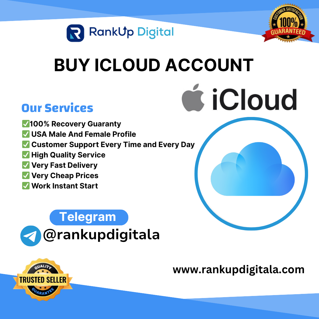 Buy iCloud Account | 100% High Quality Account