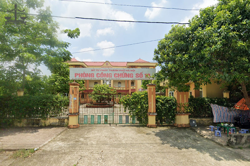 Thông Tin Phòng Công Chứng Số 10 Thành Phố Hà Nội