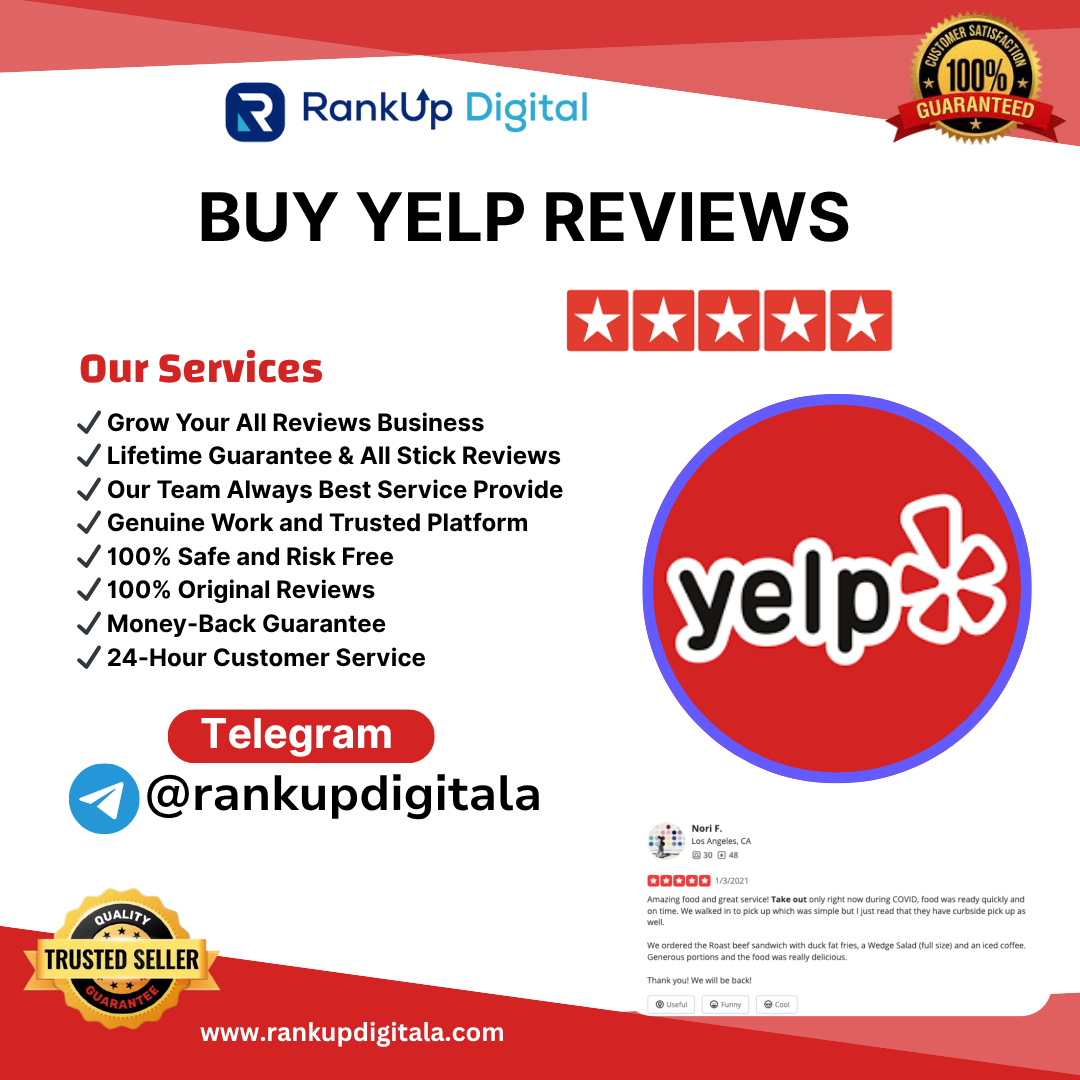 Buy Yelp Reviews | 100% Original Reviews