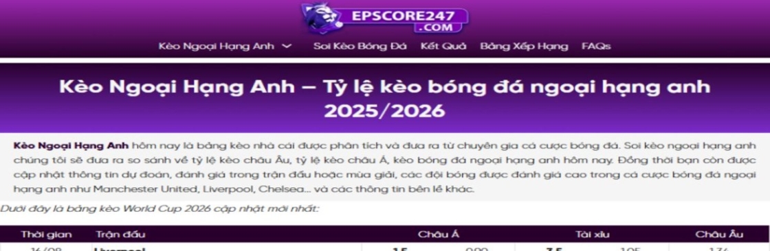 Kèo Ngoại Hạng Anh Cover Image