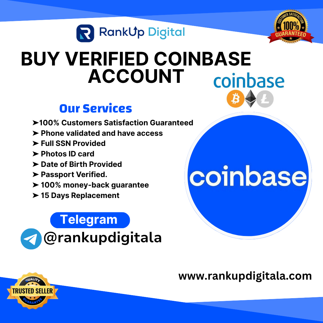 Buy Verified Coinbase Account | 100% USA/UK/CNA Coinbase