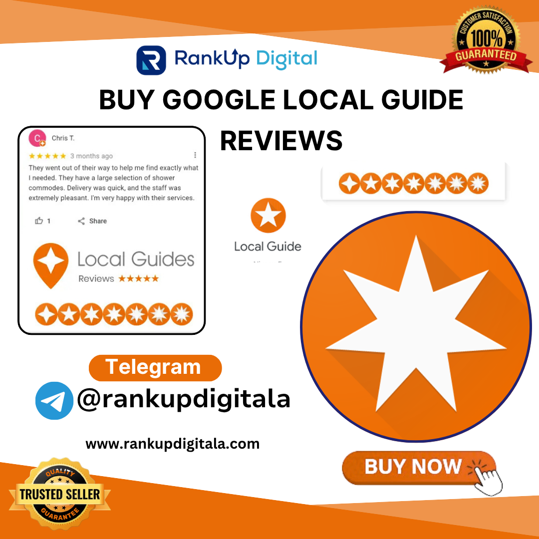 Buy Google Local Guide Reviews |100% Safe
