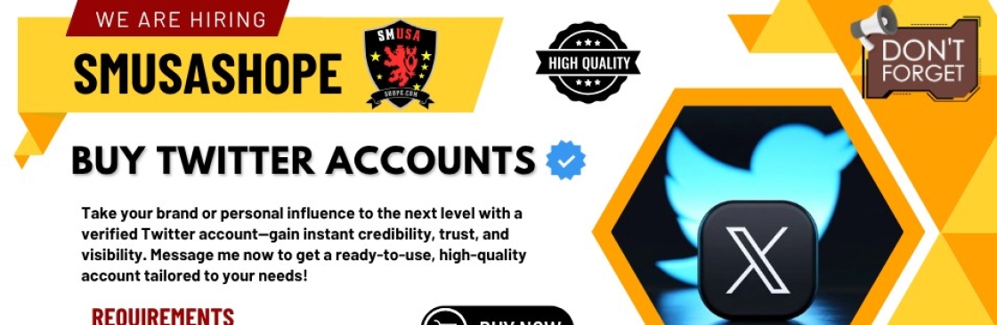 Buy Verified Twitter Accounts Cover Image