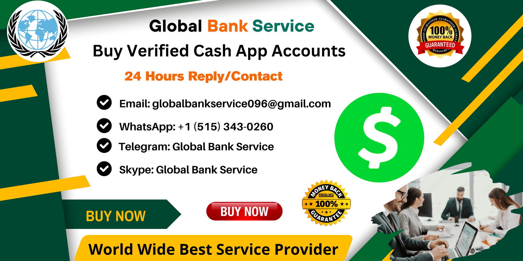 Buy Verified Cash App Accounts - Global Bank Service