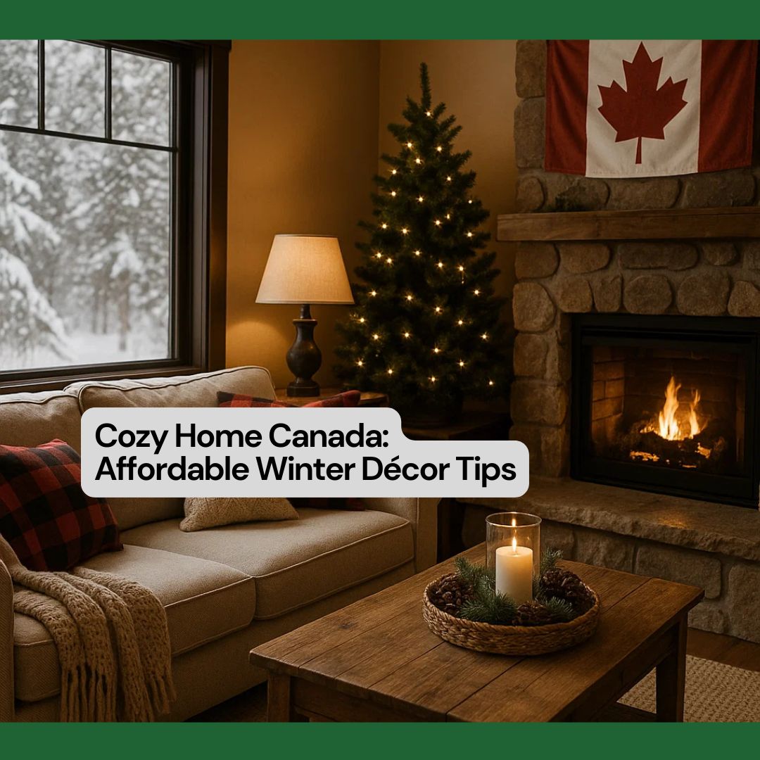 How to Make Your Canadian Home Cozy on a Budget | Winter Décor Tips 2025