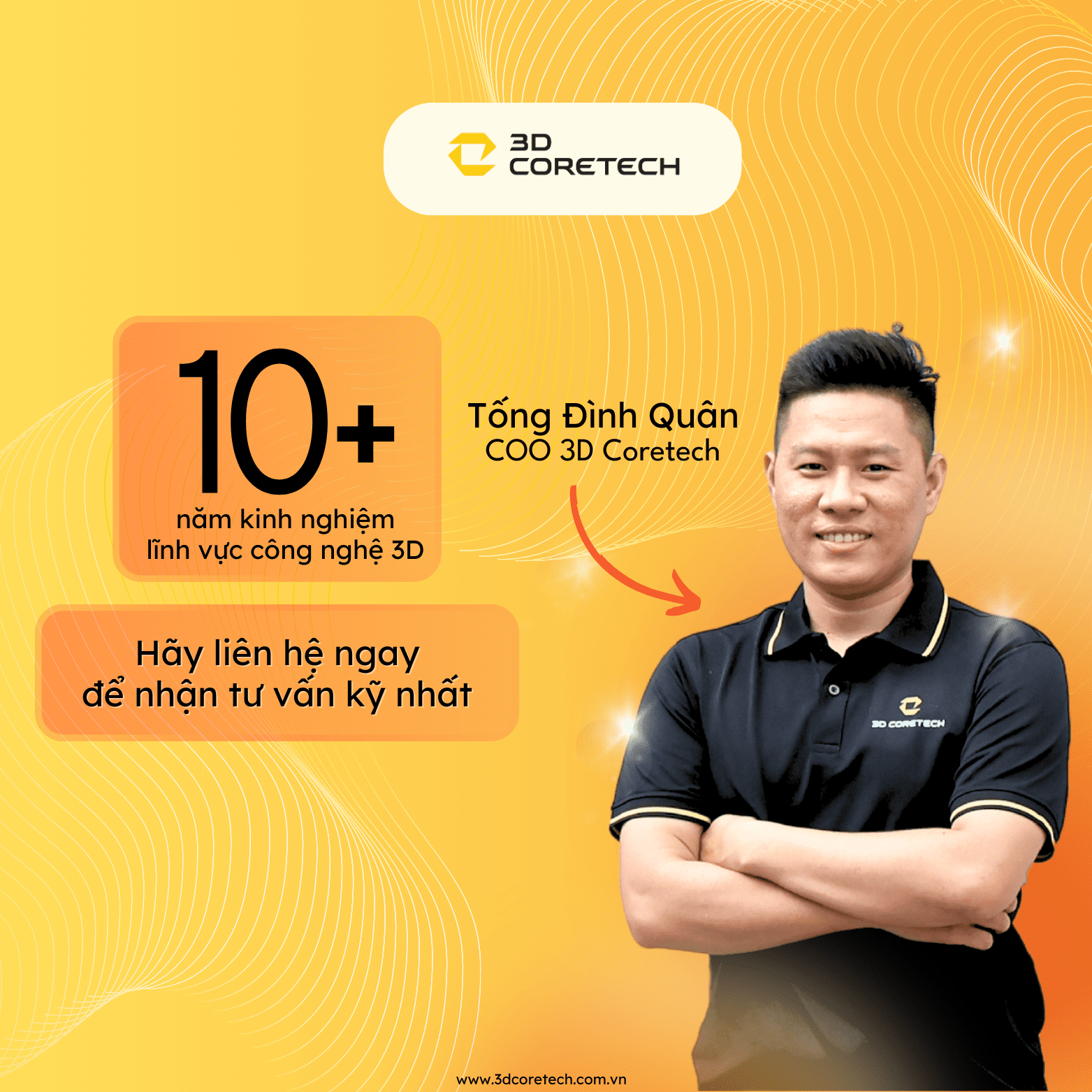 3D CoreTech - Đơn vị hàng đầu trong lĩnh vực công nghệ 3D tại Việt Nam