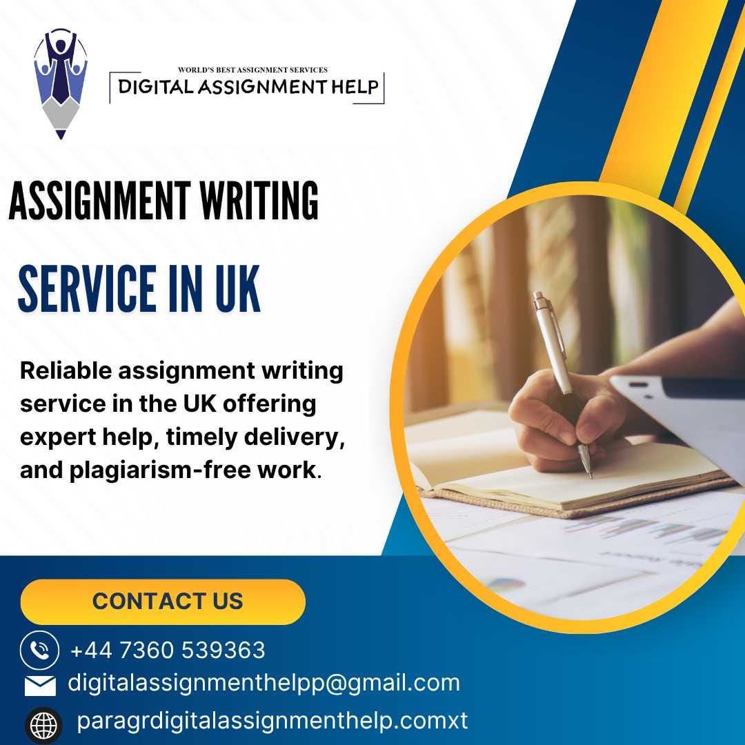 Best Assignment Writing Service in UK for Unmatched Academic Excellence - Digital Assignment Help - Medium