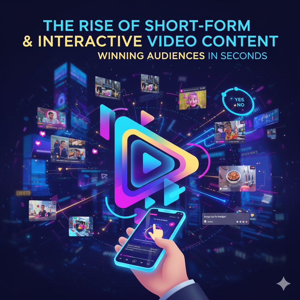 The Rise of Short-Form and Interactive Video Content: Winning Audiences in Seconds – digi global tech