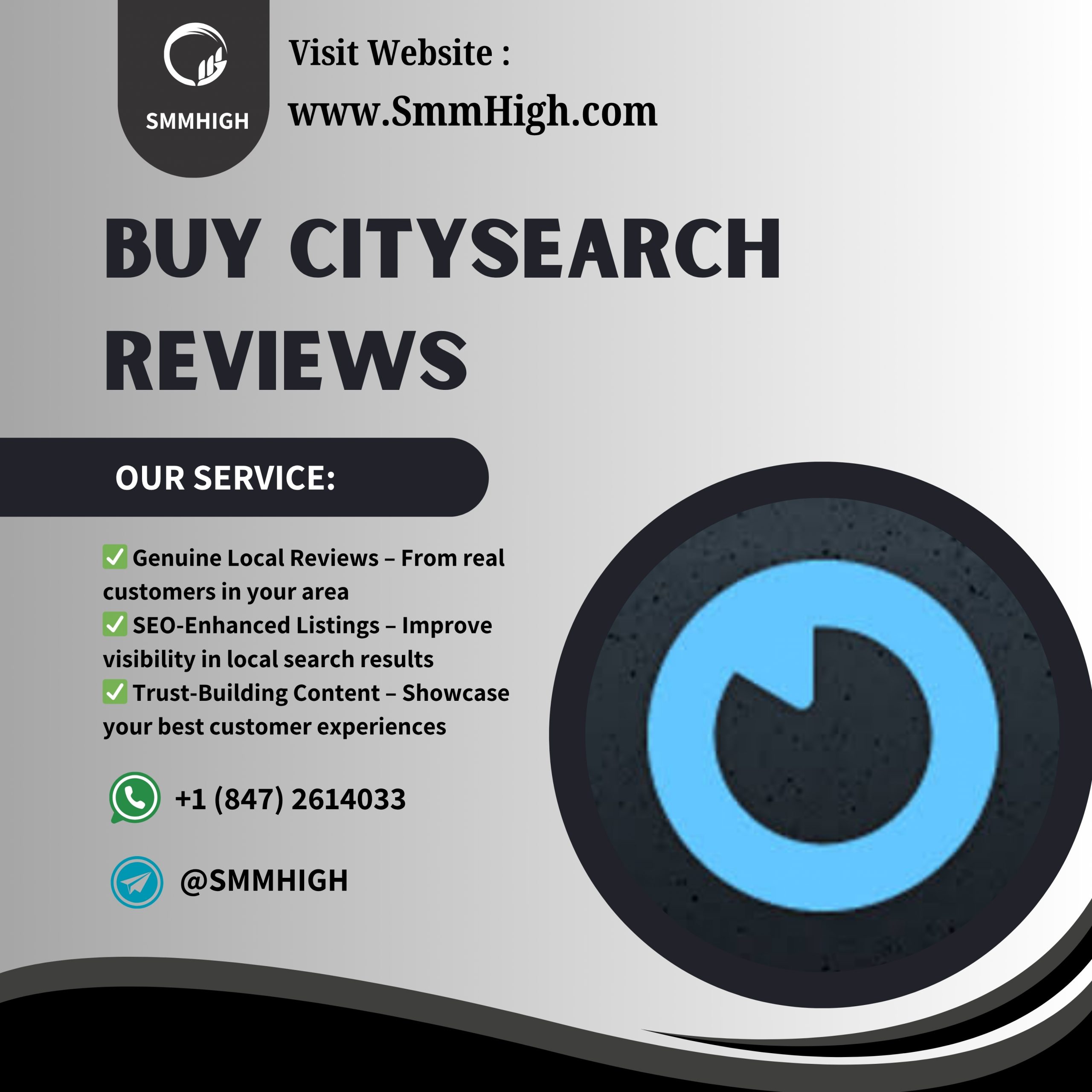 Buy Citysearch Reviews - SmmHigh