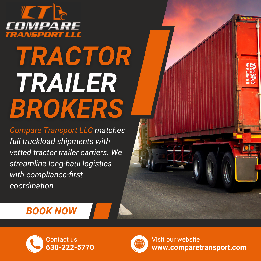 Tractor Trailer Freight Broker in Chicago Illinois | 630-222-5770