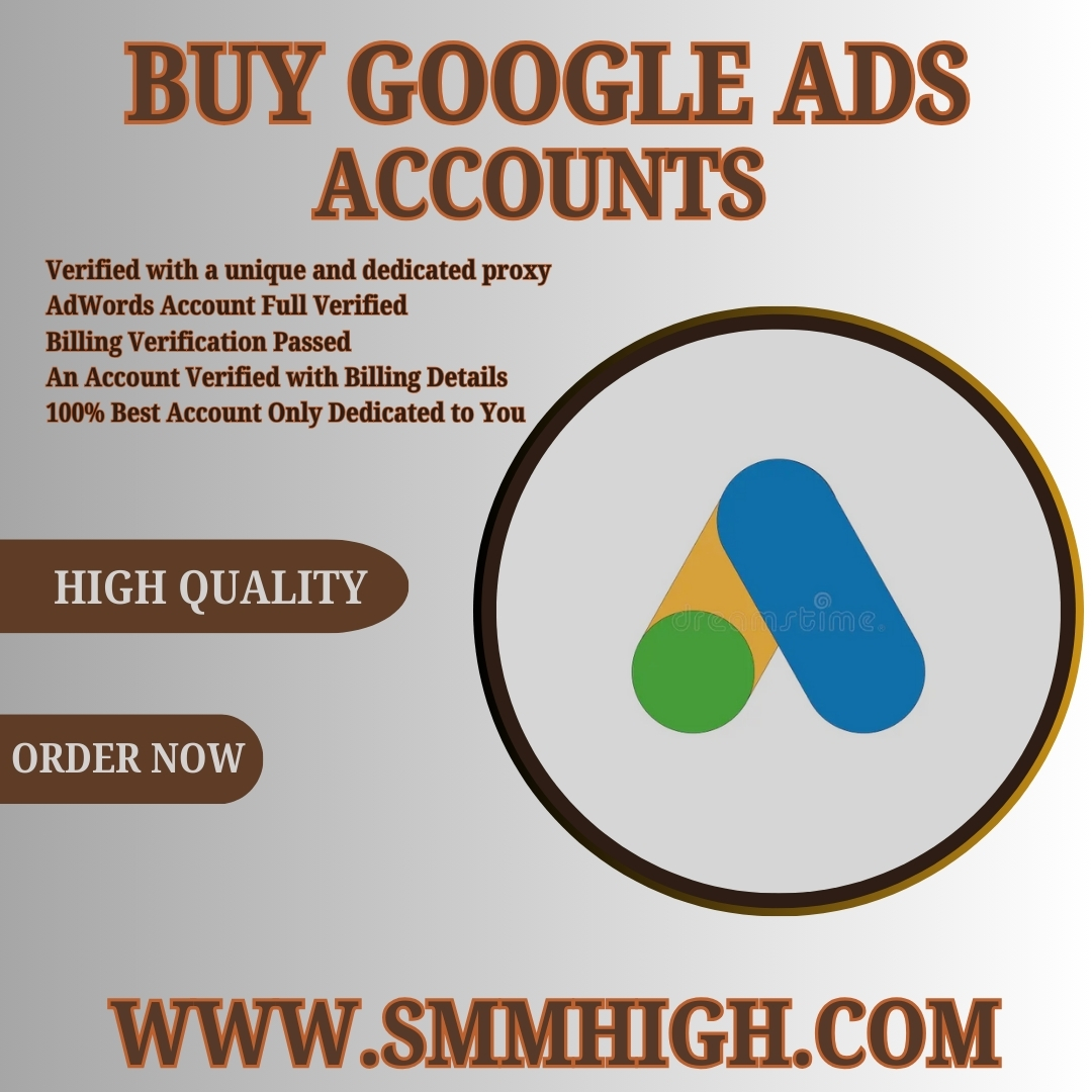 Buy Google Ads Accounts - SmmHigh