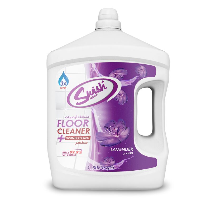 Swish Floor Cleaner Lavender 6pcs x 1.5L | HygieneForAll UAE