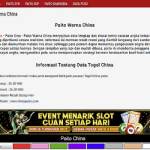 result togel china