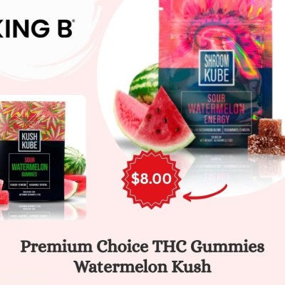 Sour Watermelon Kush Kube – 15mg THC Profile Picture
