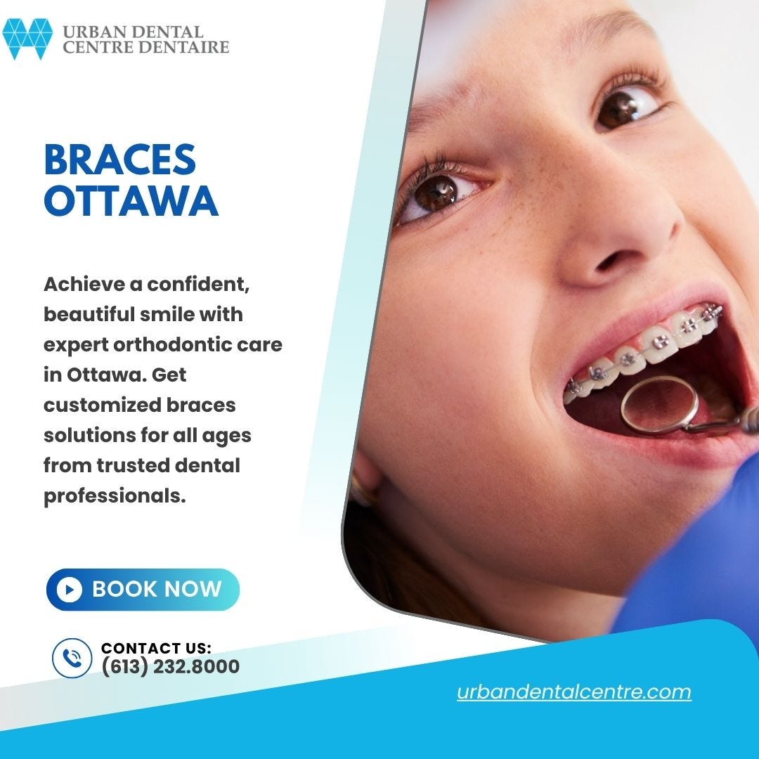 Best Braces in Ottawa — Expert Orthodontic Treatment for All Ages - Urban Dental Centre Dentaire - Medium