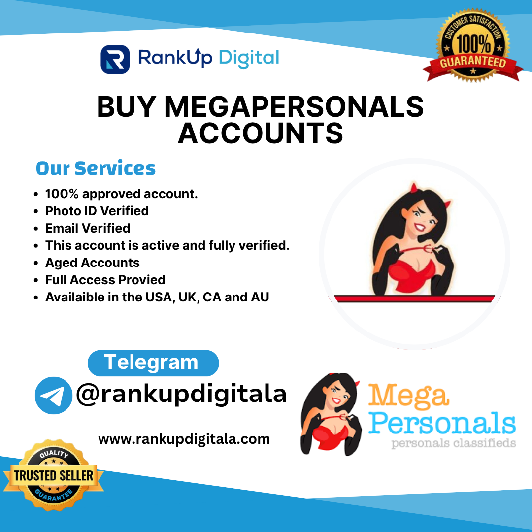 Buy MegaPersonals Accounts | Available in the USA/UK/CA