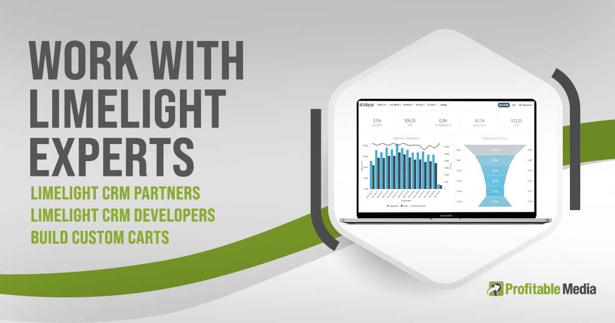 LimeLight CRM Integration and Development Experts at Profitable Media™