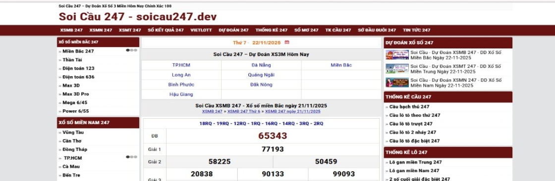 Soi Cầu 247 Dự Đoán Xổ Số Cover Image