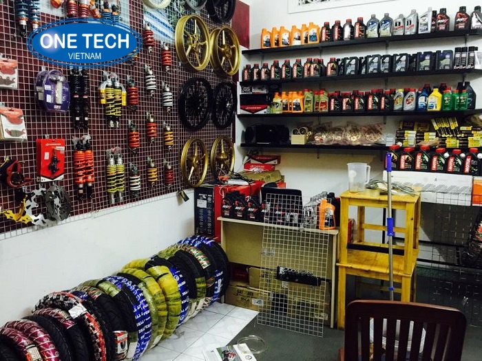 Kệ để phụ tùng xe máy giá rẻ, bền đẹp, thịnh hành nhất 2025