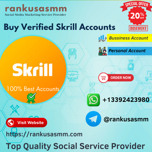 Buy Verified Skrill Accounts - Reliable Payment Solutions