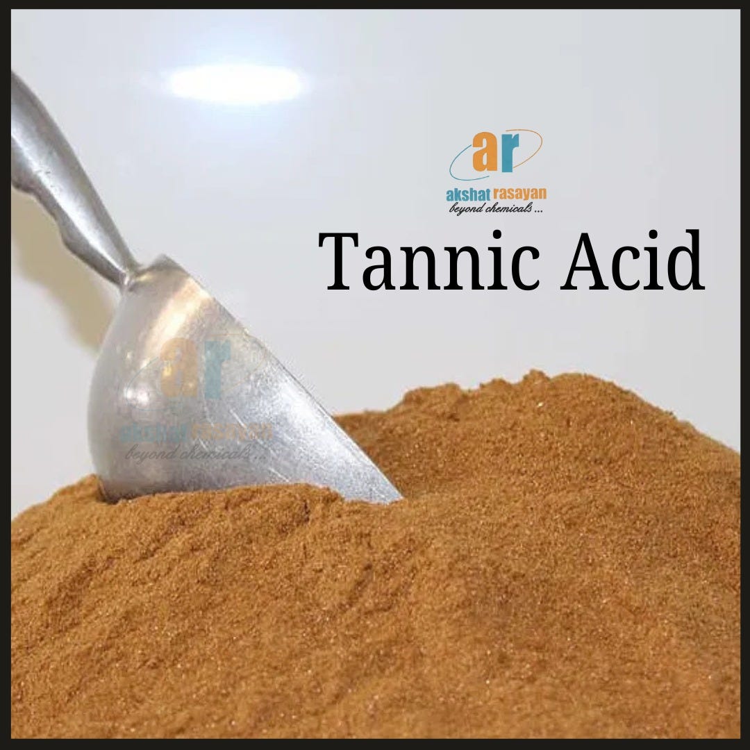 Tannic Acid for Skin Care: Benefits, Safety & Uses — Akshat Rasayan | by Akshat Rasayan