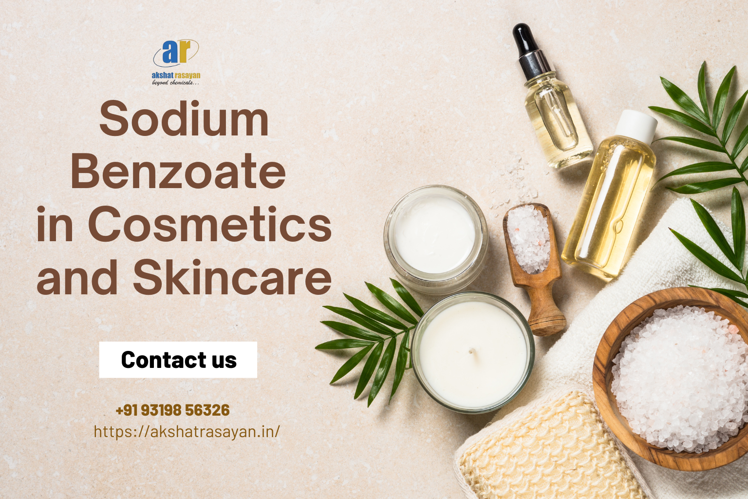 Sodium Benzoate in Cosmetics and Skincare: Everything You Need to Know – Akshat Rasayan Blog