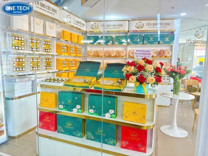 TOP 20+ mẫu kệ trưng bày yến sào sang trọng, độ bền cao