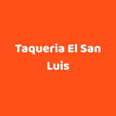 Taqueria El San Luis Profile Picture
