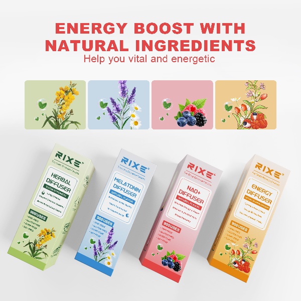 Rixe Herbal Diffuser - Get Result, Deliver Goals