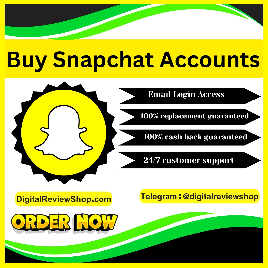 Buy Snapchat Accounts | Verified & Secure Snapchat Accounts for Sale