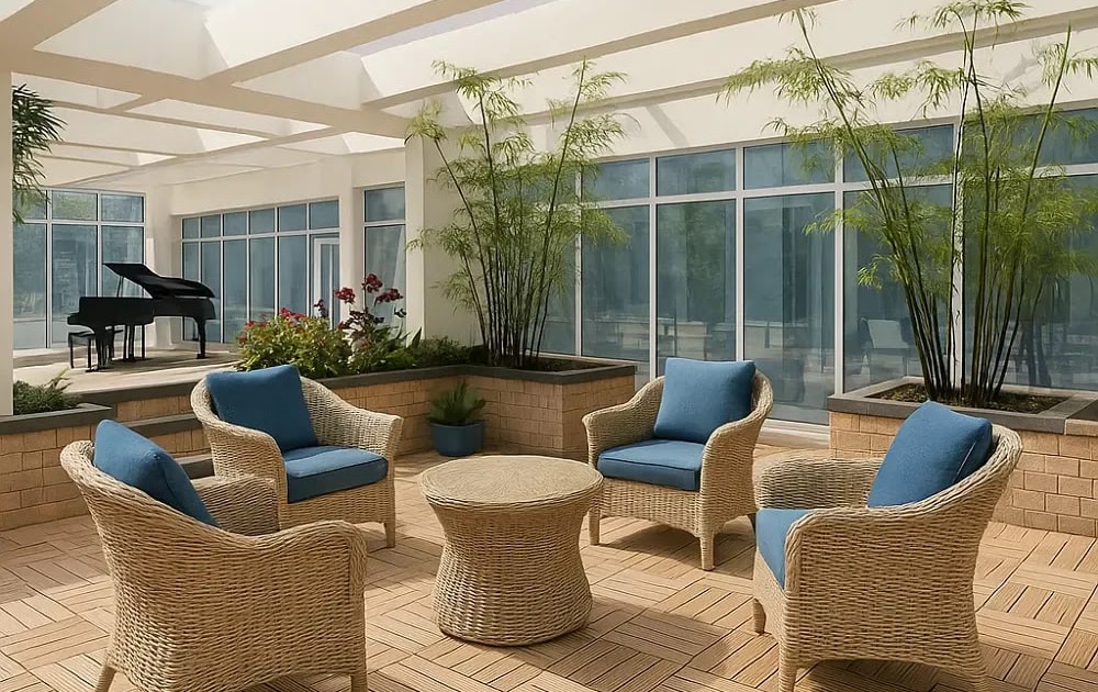 WPC Tiles in Commercial Spaces – Engineering Elegance at Scale