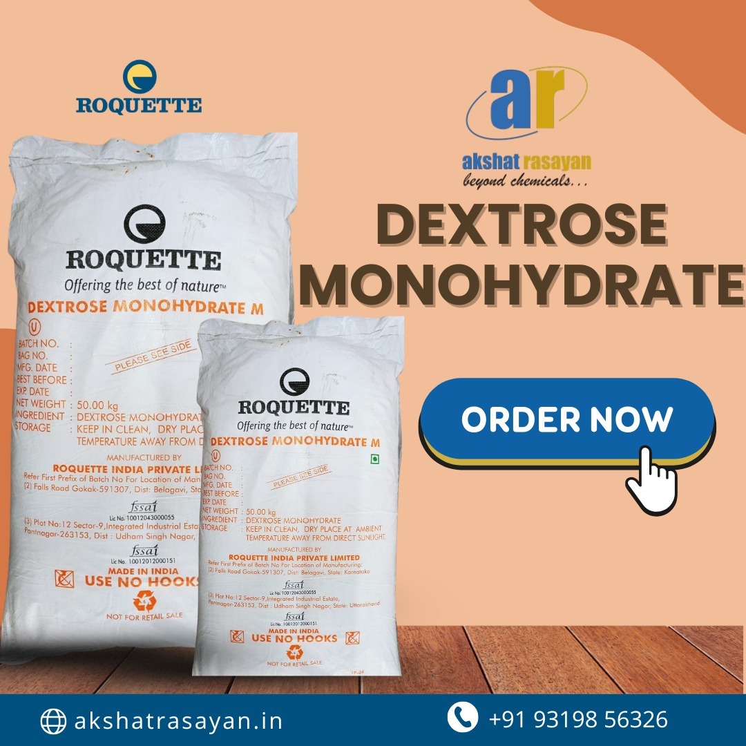 Dextrose Monohydrate Powder: Benefits, Uses & Best Supplier in India – Akshat Rasayan – @akshatrasayan on Tumblr