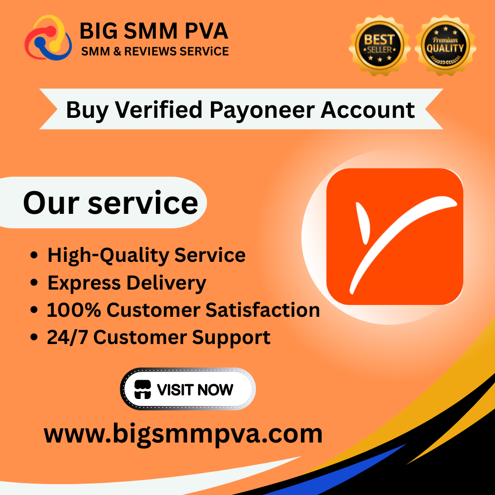 Buy Verified Payoneer Account - Instant Delivery & Ready to Use