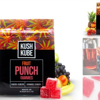Fruit Punch Kush Kube - 15mg THC Profile Picture