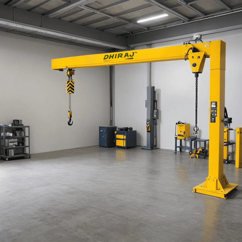 Jib Crane Manufacturer & Supplier in India | Trusted Jib Crane Manufacturers