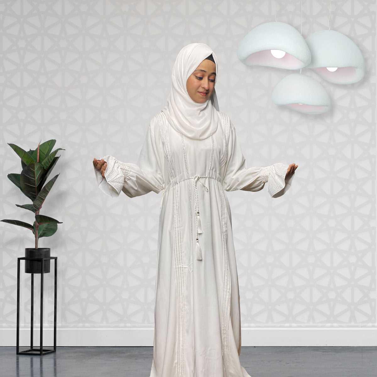 The Comfort & Confidence of Elegance Wrap Abaya for Women